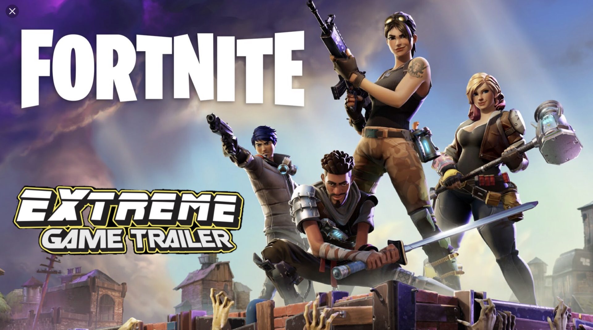 evenwicht krom commentator Fortnite Game Truck Party - Extreme Game Trailer